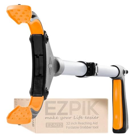 Buy EZPIK Folding Litter Picker Grabber 32 inch with Magnets - Grabbing ...