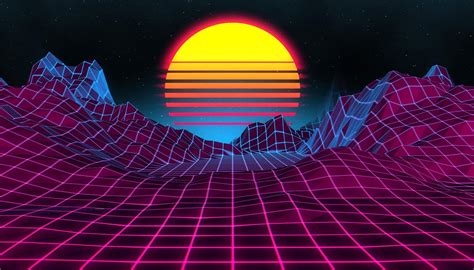 Retro Gaming Sunrise Wallpapers - Wallpaper Cave