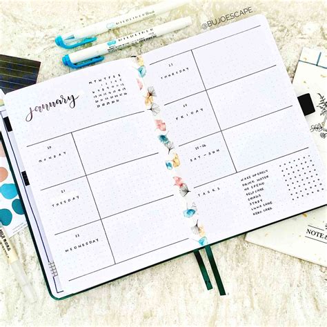 Bullet Journal Ideas for Beginners