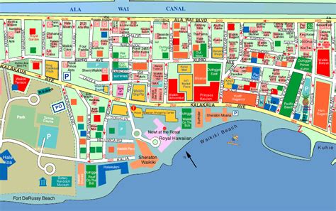 Pin by taharra Morris-reid on Hawaii trip 2019 | Waikiki map, Waikiki ...