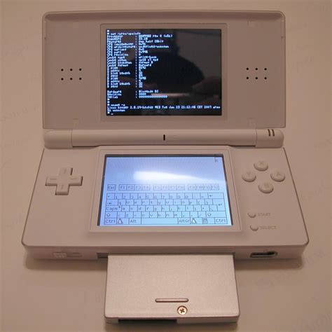 File:Ds lite with slot-2 device running dslinux.jpg - Wikimedia Commons
