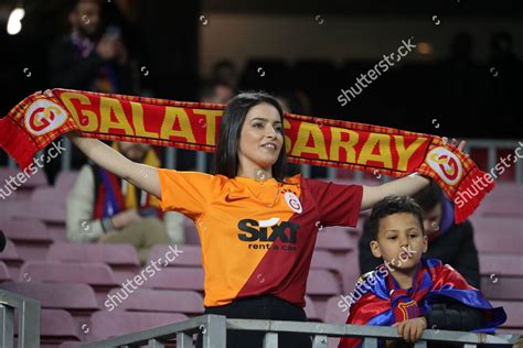 Galatasaray Supporter During Match Between Fc Editorial Stock Photo ...