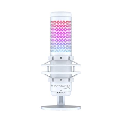 HyperX QuadCast S – RGB USB Condenser Microphone for PC, PS5, Mac, Anti-Vibration Shock Mount, 4 ...