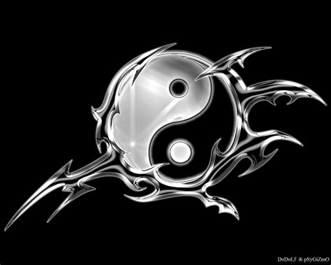 Yin Yang Dragon Wallpaper silver red | Imagine Dragons | Pinterest ...