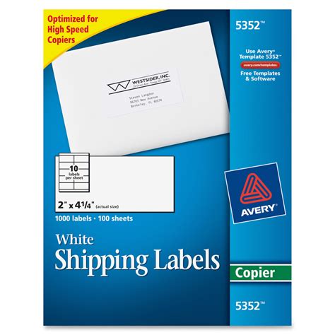 Avery® Shipping Label - Standard Labels | Avery