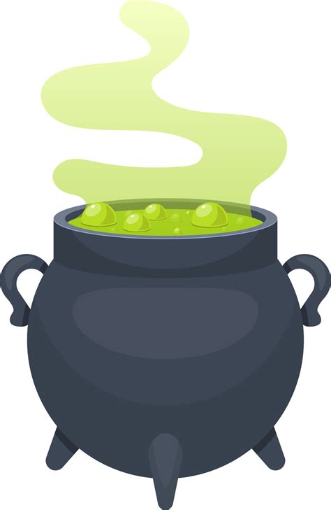 Witch cauldron clipart design illustration 9385493 PNG