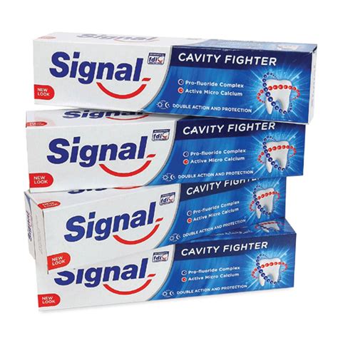 Signal Toothpaste Cavity Fighter Micro-Calcium 100 ml 3+1 Online at ...