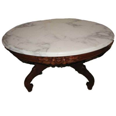 Antique Marble Top Coffee Table (TA-016) – Dahlia Vintage