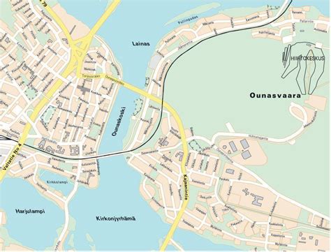 Map of Rovaniemi