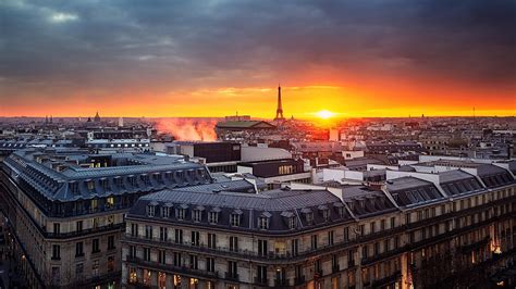 HD wallpaper: Eiffel Tower, Paris, cityscape, France, night, building exterior | Wallpaper Flare