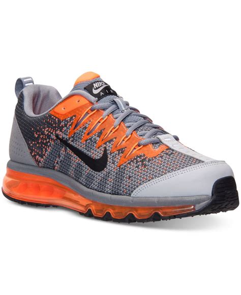 Nike Men's Air Max 09 Jacquard Running Sneakers From Finish Line in Gray for Men | Lyst