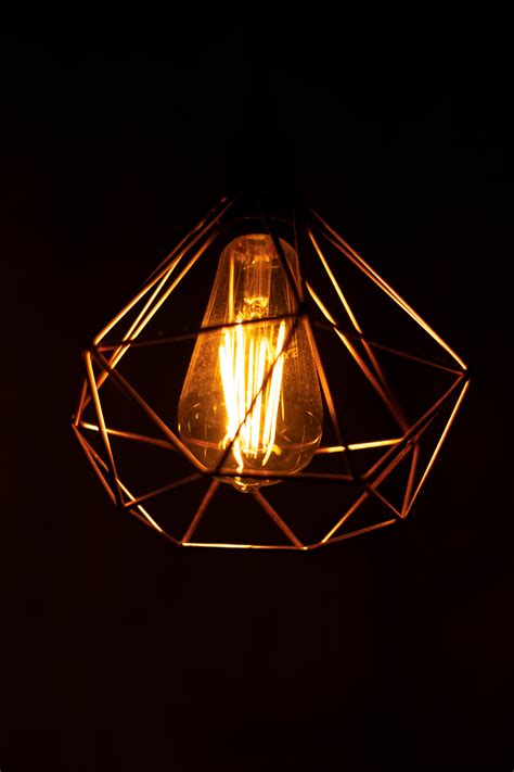 Lighted Clear Light Bulb · Free Stock Photo