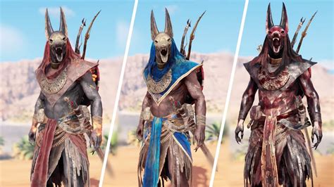 Assassins Creed Origins Anubis Outfit Triple Trial Of Gods Event | My ...