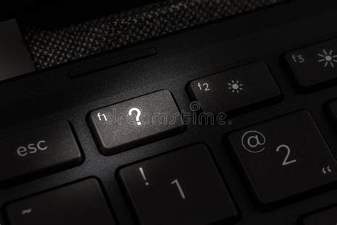 Question Mark on the Keyboard Key Stock Image - Image of confusion, service: 168657313