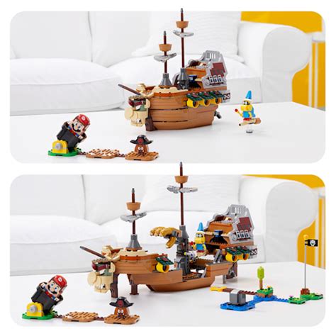 LEGO Super Mario Bowser’s Airship Expansion Set (71391) - My Nintendo Store