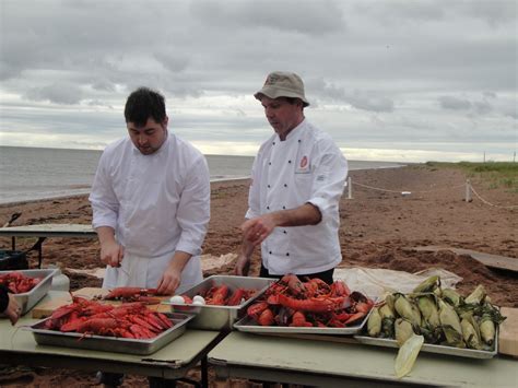 Lobster Party on the Beach, PEI. Sept 2013. Photo by Ariana Salvo ...