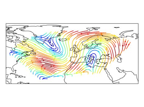 streamplot example — cartopy 0.15.0 documentation