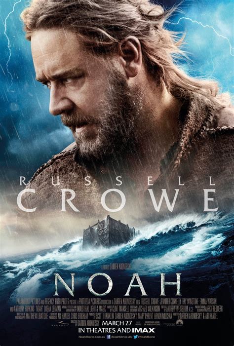 Noah Character Poster - Russell Crowe - HeyUGuys