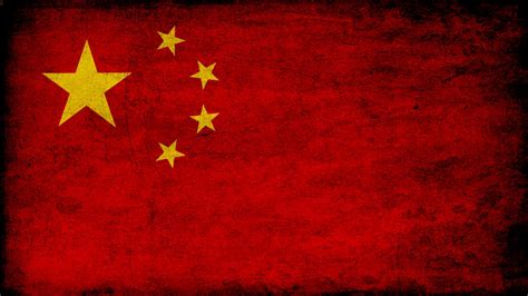 Chinese Grunge Flag 1920x1080 by archidisiac on DeviantArt