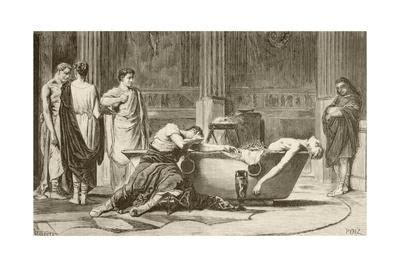 'The Death of Seneca' Giclee Print - | AllPosters.com