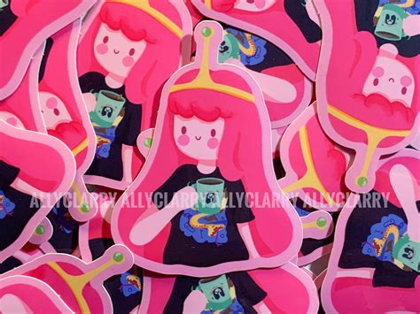 Princess Bubblegum and Marceline Stickers - Etsy