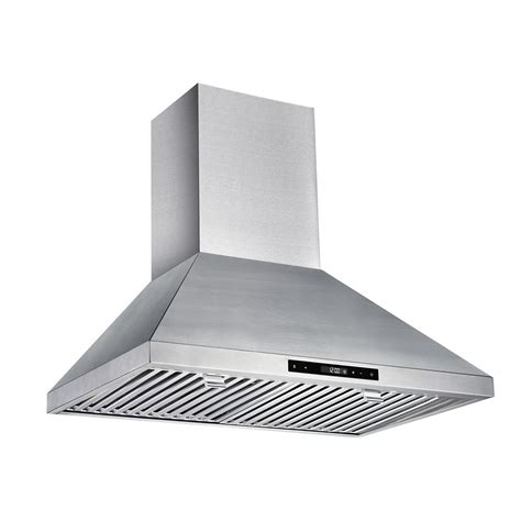 Vissani 30-inch 450 CFM Wall-Mount Chimney Range Hood in Stainless ...