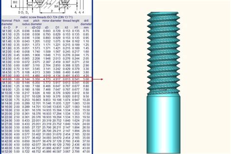 M6 thread - real size - KeyCreator, STEP / IGES - 3D CAD model - GrabCAD