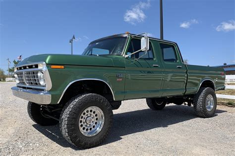 Coyote-Powered 1974 Ford F-250 Custom Crew Cab 4x4 for sale on BaT ...