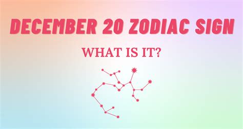 December 20 Zodiac Sign Explained | So Syncd