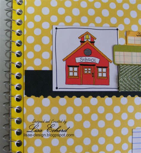 Lisa E Design Blog: School Notebook Covers