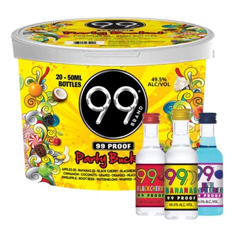 99 Brand Liqueur Party Bucket, 20 ct / 50 ml - QFC