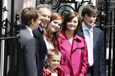 Twenty years of Tony Blair's family