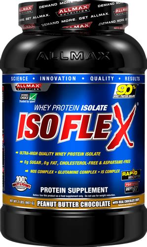 Allmax Nutrition IsoFlex Whey Protein Isolate – Firstline Nutrition