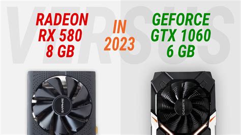 Radeon RX 580 8GB vs GeForce GTX 1060 6GB w/ Ryzen 5 5600X: Test in 15 games at 1080p - YouTube