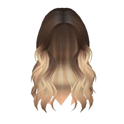 Lush Wavy Hair (Brown and Blonde Ombre)'s Code & Price - RblxTrade