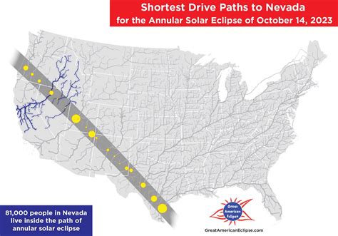 Annular solar eclipse 2023 Nevada — Great American Eclipse