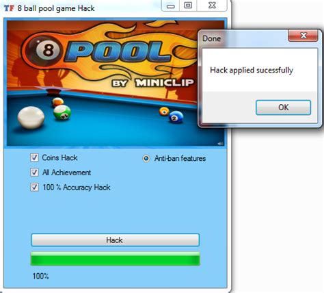 8 Ball Pool Hack PC ~ Free Android & iOS Hacks Cheats Online Generator