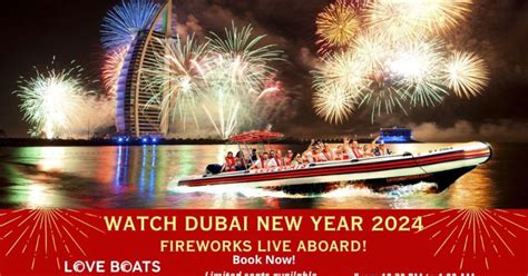 Dubai: New Year's Eve 2024 Fireworks RIB Tour w/ Soft Drinks | GetYourGuide