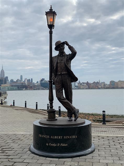 6-Foot Statue Of Legendary Frank Sinatra Unveiled In Hoboken - CBS New York