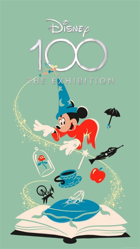 Bring the Art of Disney100: The Exhibition Wherever You Go with Downloadable Wallpapers - D23