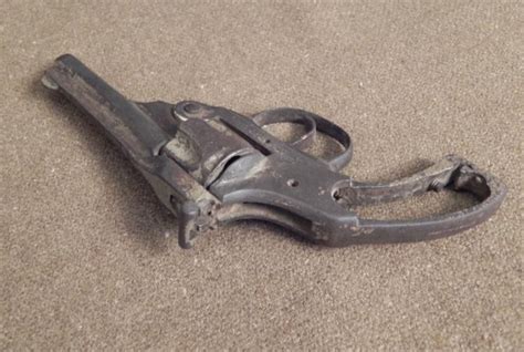 Early Antique Revolver Gun -For Parts