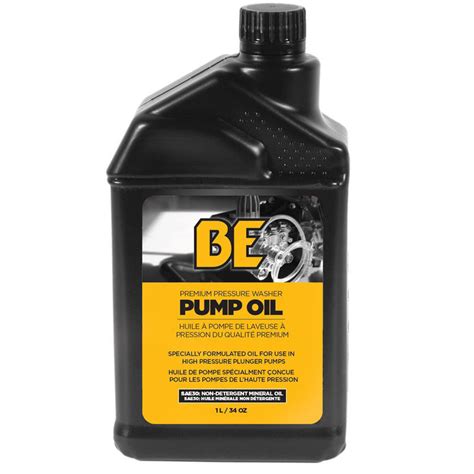 BE Pressure Washer Pump Oil - 85.490.000