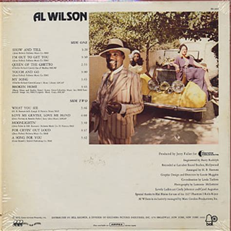 Al Wilson / Show And Tell (LP), Rocky Road | 中古レコード通販 大阪 Root Down Records. Catalog