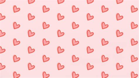 Cute Love Heart Desktop Background 1920 X 1080 - Etsy in 2024 | Pink ...