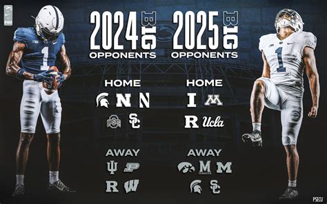 Penn State Football Schedule 2024 2025 - Ertha Jacquie