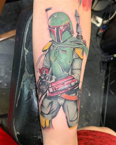 [UPDATED] 40 Fearsome Boba Fett Tattoos | Boba fett tattoo, Tattoos, Star wars tattoo