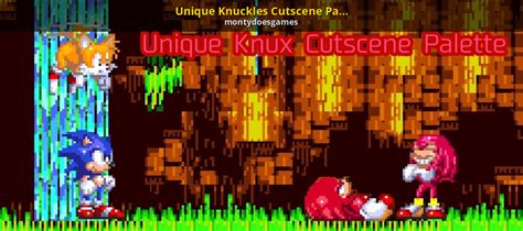 Unique Knuckles Cutscene Palettes [Sonic 3 A.I.R.] [Mods]