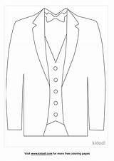 Free Suit Coloring Page  Printables Kidadl sketch template
