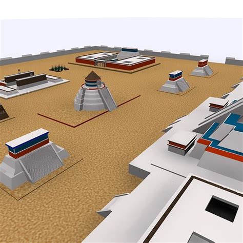 TENOCHTITLAN 3D ANCIENT CITY MAX 2010 3D model | CGTrader