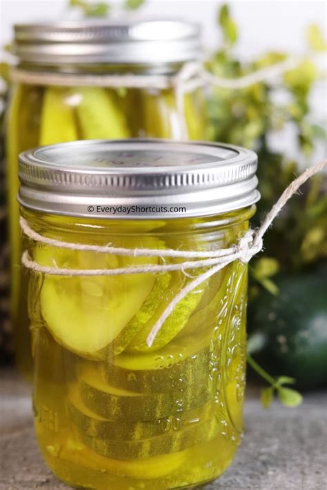 Canning Pickles Recipe {Kosher and Polish Pickles} - Everyday Shortcuts